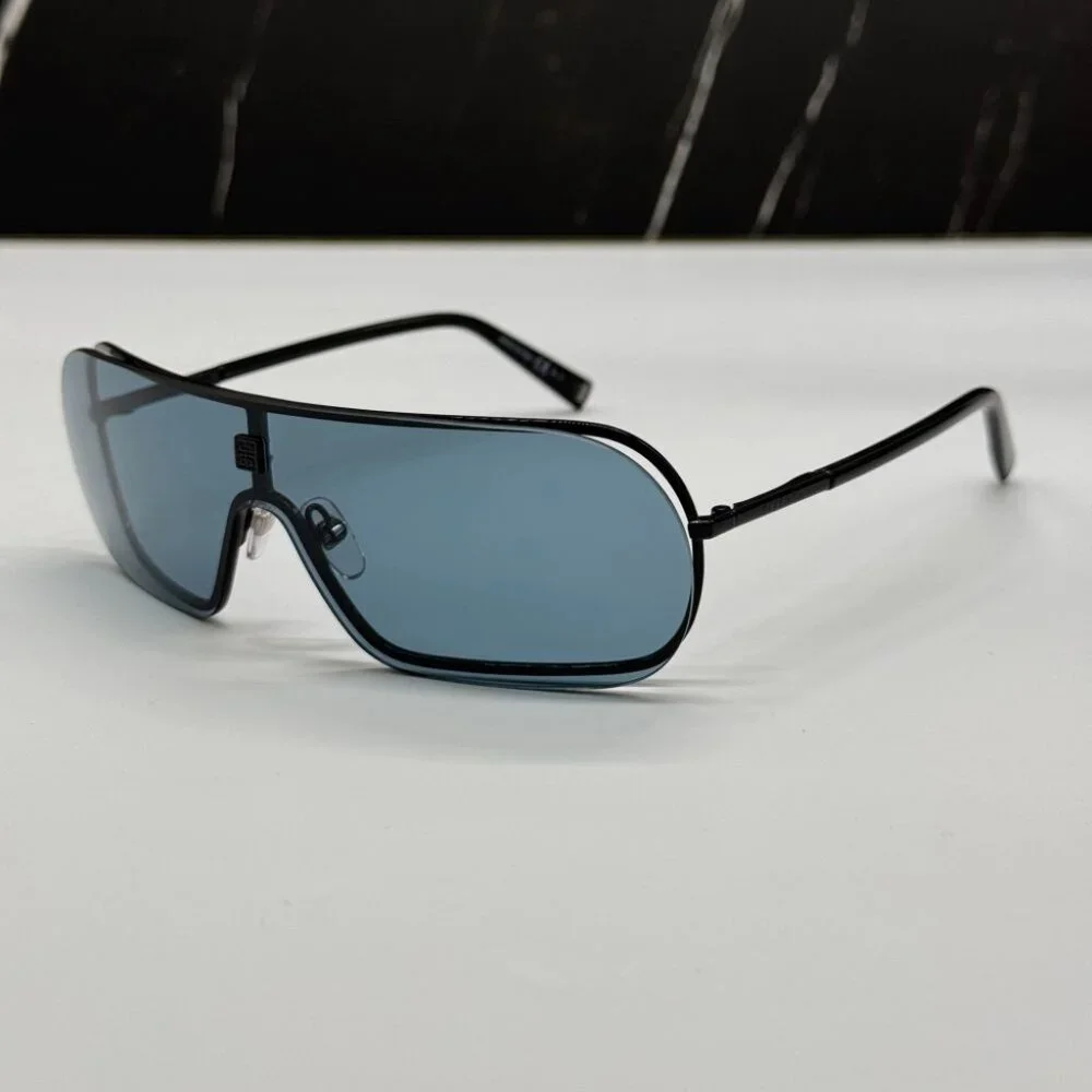 NEW GV7168/S 0MR8 KU GIVENCHY UNISEX SUNGLASSES BLUE EYEWEAR GIVENCHY